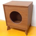 Ver imagem 1 de Casa para Gato Toca Mdf Madeira - Vai Montada