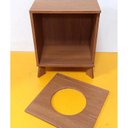 Ver imagem 2 de Casa para Gato Toca Mdf Madeira - Vai Montada