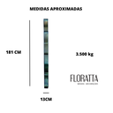 Ver imagem 2 de Decoração Escultura de Parede Abstrata em Aço Cor Verde Exclusiva no Brasil Base em MDF Preto Para S