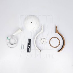 Pendente Luminária Bali E27 Madeira Bancada Moderno 3 Un:branco - 7