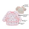 Babador Manga Longa Impermeável Blw Kit 2unds Alce Flamingo Baby Babador Blw, Babador Manga Longa, B - 6