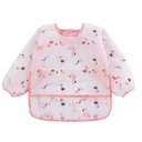 Ver imagem 3 de Babador Manga Longa Impermeável Blw Kit 2unds Alce Flamingo Baby Babador Blw, Babador Manga Longa, B
