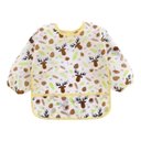 Ver imagem 4 de Babador Manga Longa Impermeável Blw Kit 2unds Alce Flamingo Baby Babador Blw, Babador Manga Longa, B