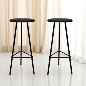 Kit 2 Banquetas para Balcão de Cozinha Alta Confortavel Estilo Moderno Ideal para Area Gourmet