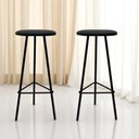 Ver imagem 1 de Kit 2 Banquetas para Balcão de Cozinha Alta Confortavel Estilo Moderno Ideal para Area Gourmet