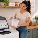 Ver imagem 4 de Porta Sabão em Pó 1kg com Dosador Plasutil Bpa Free
