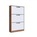 Ver imagem 1 de Sapateira 3 Portas para Quarto 18 Pares Melissa Freijó com Branco - Irm
