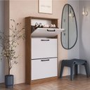 Ver imagem 4 de Sapateira 3 Portas para Quarto 18 Pares Melissa Freijó com Branco - Irm