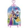 Mochila de Rodinhas 3d Maxtoy Princesas Castelo Rosa 3855nm23 - 1
