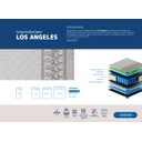 Ver imagem 2 de Cama Box Casal + Colchão Los Angeles Smart (138x188x62) Molas Essacadas - Gazin