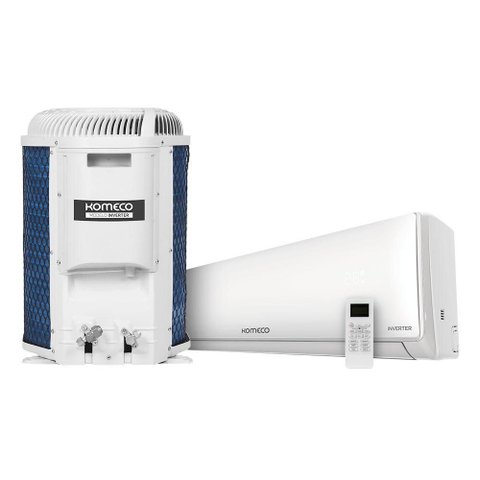 Ar Condicionado Split Inverter Komeco 9000 Btu/h Quente e Frio Ar Split Inverter Kohi 09qc 1hv 220v