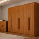 Ver imagem 3 de Guarda Roupa Casal Jalisco 6 Portas 8 Gavetas Cinamomo - Novo Horizonte