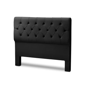 Cabeceira Cama Box King Size Estofada Madeira Realeza:preto