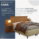 Ver imagem 4 de Cabeceira Extensiva Master Casal Queen Benetil Móveis - Cinamomo