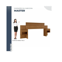 Ver imagem 6 de Cabeceira Extensiva Master Casal Queen Benetil Móveis - Cinamomo