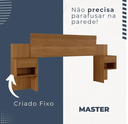 Ver imagem 2 de Cabeceira Extensiva Master Casal Queen Benetil Móveis - Cinamomo