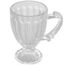 Ver mais imagens de Conjunto Moedor Manual de Café e 4 Xícaras de Café Curto Expresso 100ml Cristal Lyor