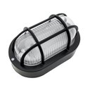 Ver imagem 2 de Kit 6 Arandela Tartaruga Poptem Oval Preta 20cm