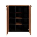 Ver imagem 6 de Armário Alto Escritório 120cm 2 Portas 9 Prateleiras F5