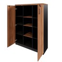 Ver imagem 7 de Armário Alto Escritório 120cm 2 Portas 9 Prateleiras F5