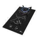 Ver imagem 1 de Cooktop a Gás Fischer 2 Bocas Fit Line Trempe Iron