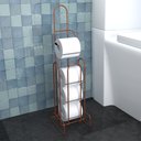 Ver imagem 1 de Porta Papel Higiênico de Chão Isabela Cobre