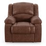 Poltrona do Papai Reclinável Sala de Cinema Madrid Power Touch Massagem USB PU Marrom Brilho G26 Gra - 2