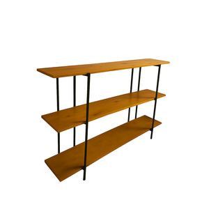Aparador Madeira 3 Prateleira de Madeira Maciça Cora