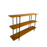 Aparador Madeira 3 Prateleira de Madeira Maciça Cora - 1