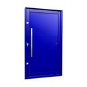 Ver imagem 3 de Porta Pivotante Lambril com Puxador Elite 240x130 Abertura Esquerda Azul Brimak