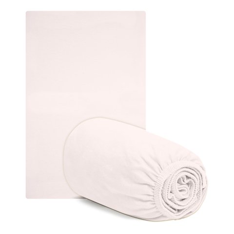 Lençol com Fronha para Mini Berço Hug - Rosa:rosa