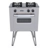 Fogão 2 Bocas Venax Mini Cook Gás GLP Bivolt Inox SE - 1
