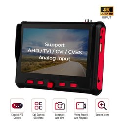Testador de Camera Monitor 5 Video Hd Cctv Ahd Cvi - 3