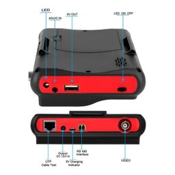 Testador de Camera Monitor 5 Video Hd Cctv Ahd Cvi - 2