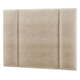 Cabeceira Estofada Iluminação Led Glow Cama Solteiro 90cm Linho Bege - 1