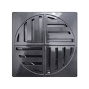 Ver imagem 6 de Ralo Grelha Anti-inseto Automático Inteligente Quadrado 15x15cm Banheiro Lavatório Preto Abs