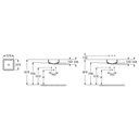 Ver imagem 4 de Kit 3 Cubas de Apoio 370x370 Inspira Square Roca