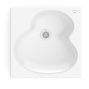 Ver imagem 2 de Kit 3 Cubas de Apoio 41x41cm Ruy Ohtake Roca Branco