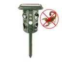 Ver imagem 2 de Repelente Solar Ultrassonico Sensor Infravermelho Afasta Praga Cobra Escorpiao Roedores Morcego Inse