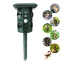 Ver imagem 4 de Repelente Solar Ultrassonico Sensor Infravermelho Afasta Praga Cobra Escorpiao Roedores Morcego Inse