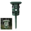 Ver imagem 6 de Repelente Solar Ultrassonico Sensor Infravermelho Afasta Praga Cobra Escorpiao Roedores Morcego Inse