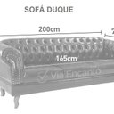Ver imagem 3 de Namoradeira Chest 3 Lugares Duque Courano 200cm