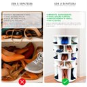 Ver imagem 2 de Sapateira Giratória com Divisória para Botas 1.25m Branca