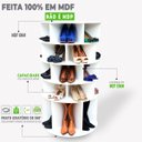 Ver imagem 3 de Sapateira Giratória com Divisória para Botas 1.25m Branca