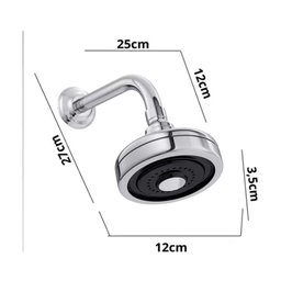 Ducha Auto-limpante Cromado Abs com Cano Inox Rainha Metais - 2
