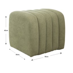 Puff para Sala de Estar Tube Boucle - 3