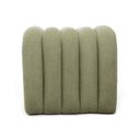 Ver imagem 2 de Puff para Sala de Estar Tube Boucle Verde Oliva