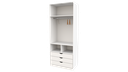 Ver imagem 3 de Armário Misto M75 Cabideiro, Gaveta, Closet Loja Vetorial Móveis