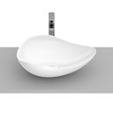Ver imagem 1 de Kit 3 Cubas de Apoio Oval 54x37,5cm Ruy Ohtake Roca Branco