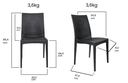 Ver imagem 2 de Cadeira Rattan Preto - Construmarcas